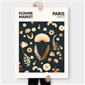 Picture of Flower Market Paris Poster _GroupedProduct_Rectangle_Portrait_Canvas_