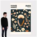Picture of Flower Market Paris Poster _GroupedProduct_Rectangle_Portrait_Canvas_