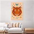Picture of The third eye tiger _GroupedProduct_Rectangle_Portrait_Canvas_