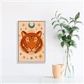 Picture of The third eye tiger _GroupedProduct_Rectangle_Portrait_Canvas_Framed_