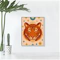 Picture of The third eye tiger _GroupedProduct_Rectangle_Portrait_Canvas_Framed_