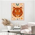 Picture of The third eye tiger _GroupedProduct_Rectangle_Portrait_Canvas_Framed_