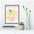 Picture of  Limoncello Drink _GroupedProduct_Rectangle_Portrait_Canvas_Framed_