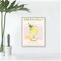 Picture of  Limoncello Drink _GroupedProduct_Rectangle_Portrait_Canvas_Framed_
