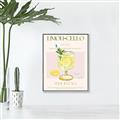 Picture of  Limoncello Drink _GroupedProduct_Rectangle_Portrait_Canvas_Framed_