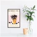 Picture of Taiwanese Bubble Tea _GroupedProduct_Rectangle_Portrait_Canvas_Framed_