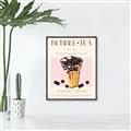 Picture of Taiwanese Bubble Tea _GroupedProduct_Rectangle_Portrait_Canvas_Framed_