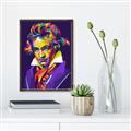 Picture of Ludwig Van Beethoven _GroupedProduct_Rectangle_Portrait_Canvas_Framed_