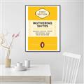 Picture of Wuthering Shites Typography Poster _GroupedProduct_Rectangle_Portrait_Canvas_Framed_