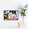 Picture of Welcome Home Darling _GroupedProduct_Rectangle_Landscape_Canvas_Framed_