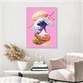 Picture of kanagawa burger _GroupedProduct_Rectangle_Portrait_Canvas_Framed_