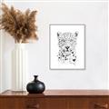 Picture of Lovely leopard _GroupedProduct_Rectangle_Portrait_Canvas_Framed_