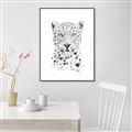 Picture of Lovely leopard _GroupedProduct_Rectangle_Portrait_Canvas_Framed_