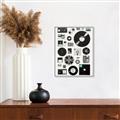 Picture of Retro Data _GroupedProduct_Rectangle_Portrait_Canvas_Framed_