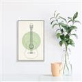 Picture of Guitar _GroupedProduct_Rectangle_Portrait_Canvas_Framed_