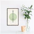 Picture of Guitar _GroupedProduct_Rectangle_Portrait_Canvas_Framed_
