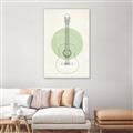 Picture of Guitar _GroupedProduct_Rectangle_Portrait_Canvas_Framed_