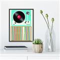 Picture of Vinyl Stack _GroupedProduct_Rectangle_Portrait_Canvas_Framed_