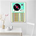 Picture of Vinyl Stack _GroupedProduct_Rectangle_Portrait_Canvas_Framed_