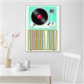 Picture of Vinyl Stack _GroupedProduct_Rectangle_Portrait_Canvas_Framed_