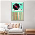 Picture of Vinyl Stack _GroupedProduct_Rectangle_Portrait_Canvas_Framed_