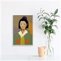 Picture of Serene Elegance _GroupedProduct_Rectangle_Portrait_Canvas_Framed_