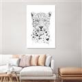Picture of Lovely leopard _GroupedProduct_Rectangle_Portrait_Unframed_Print_Only_