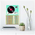 Picture of Vinyl Stack _GroupedProduct_Rectangle_Portrait_Unframed_Print_Only_