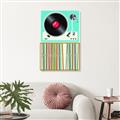 Picture of Vinyl Stack _GroupedProduct_Rectangle_Portrait_Unframed_Print_Only_