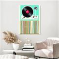 Picture of Vinyl Stack _GroupedProduct_Rectangle_Portrait_Unframed_Print_Only_