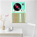 Picture of Vinyl Stack _GroupedProduct_Rectangle_Portrait_Unframed_Print_Only_