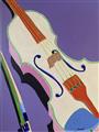 Picture of Retro Style Violin _GroupedProduct_Rectangle_Portrait_Unframed_Print_Only_