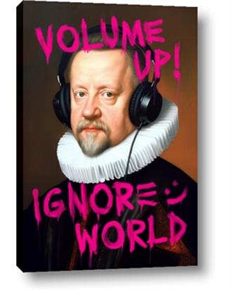 Picture of Volume Up Typography Poster