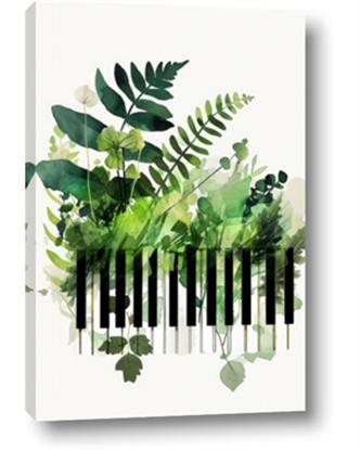 Picture of Piano watercolor Poster