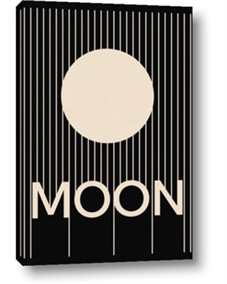 Picture of Moon Typography Poster