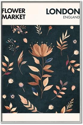Picture of Flower Market London Poster