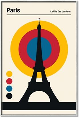 Picture of Retro Eiffel Tower Poster