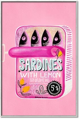 Picture of Sardines Tin Can Pink