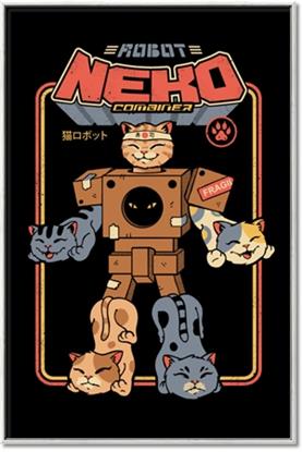 Picture of Robo Neko Cat Poster