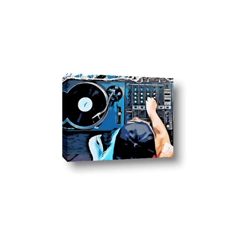 Picture of Music Dj Set  _GroupedProduct_Rectangle_Landscape_Canvas_