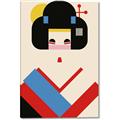 Picture of Geisha Retro Poster _GroupedProduct_Rectangle_Portrait_Canvas_