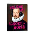 Picture of Volume Up Typography Poster _GroupedProduct_Rectangle_Portrait_Canvas_