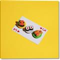 Picture of Sushi Selection on a Playing Card _GroupedProduct_Square_Canvas_