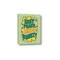 Picture of Easy Peasy Lemon Squeezy Typography Poster _GroupedProduct_Rectangle_Portrait_Canvas_