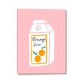 Picture of Orange Juice Poster _GroupedProduct_Rectangle_Portrait_Canvas_