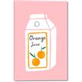 Picture of Orange Juice Poster _GroupedProduct_Rectangle_Portrait_Canvas_