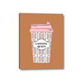 Picture of Caffeeine Queen Poster _GroupedProduct_Rectangle_Portrait_Canvas_