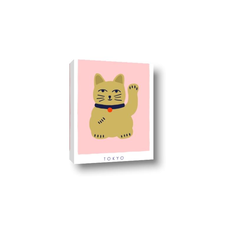 Picture of Maneki Neko – Lucky Cat _GroupedProduct_Rectangle_Portrait_Canvas_