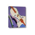Picture of Retro Style Violin _GroupedProduct_Rectangle_Portrait_Canvas_