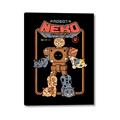 Picture of Robo Neko Cat Poster _GroupedProduct_Rectangle_Portrait_Canvas_